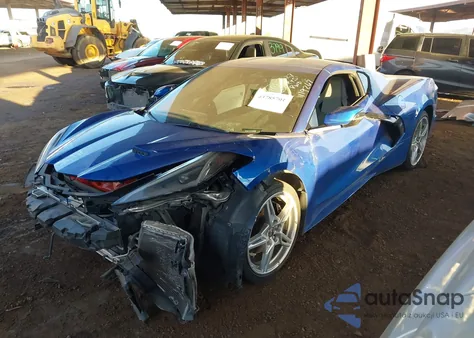 2020 Chevrolet Corvette Stingray Rwd 1Lt z USA, uszkodzony, nr VIN 1G1Y62D45L5119267